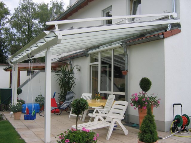 Terrasse - weiss